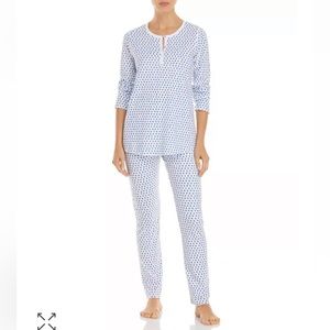 Roller Rabbit Cotton Heart Print Pajama Set